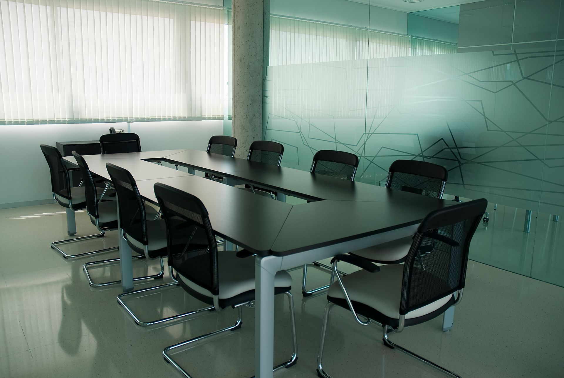 The firm's conference room